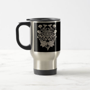 Taza De Viaje Moth Talisman - Drawi, estilo de huella de pantall