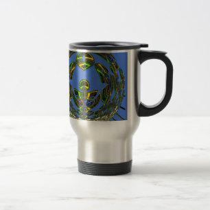 Taza De Viaje Motif moderno vintage