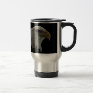 Taza De Viaje Motivación del liderazgo del águila estadounidense