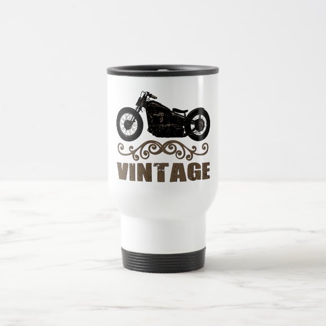 Taza De Viaje Moto de época (Centro)