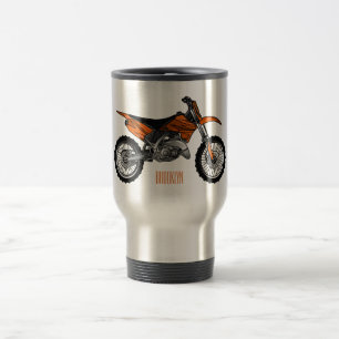 Taza De Viaje Motocicleta sucia fuera de carretera / motocross p