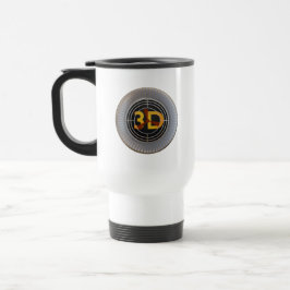 Taza De Viaje Motor 3D.