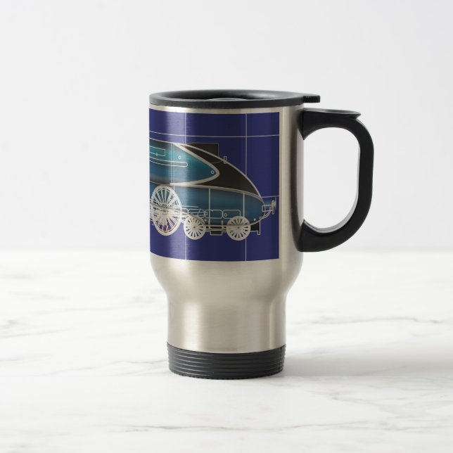Taza De Viaje Motor de vapor (Derecha)