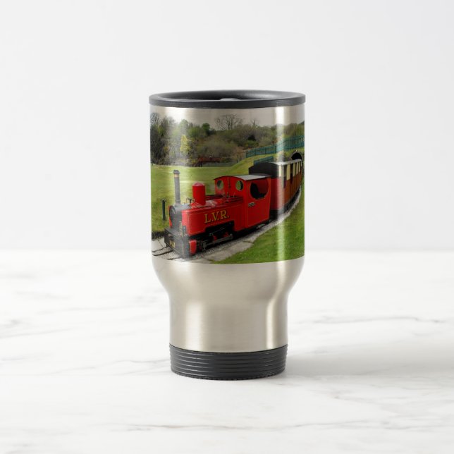 Taza De Viaje Motor de vapor Zebedee (Centro)