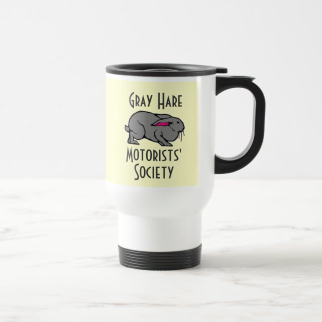 Taza De Viaje Motoristas grises de las liebres (Derecha)