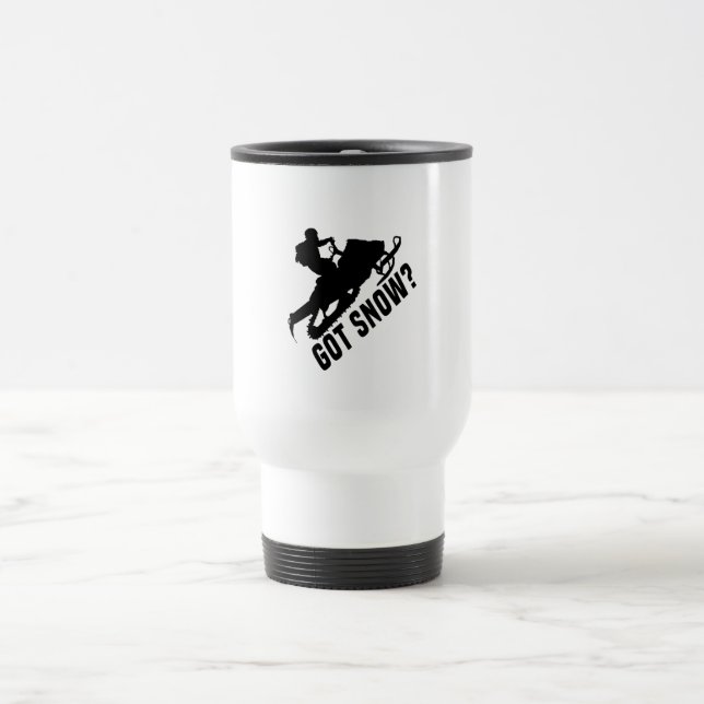 Taza De Viaje Movilización de nieve - Obtuve regalos con moto de (Centro)