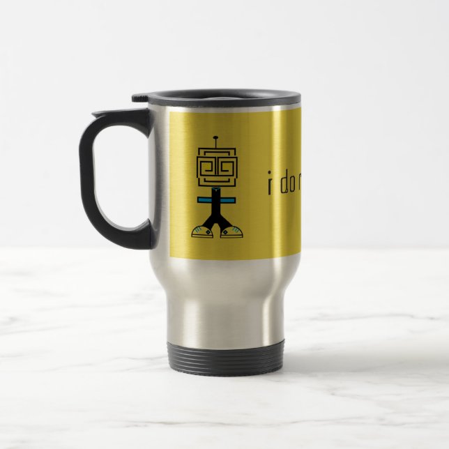Taza De Viaje movimiento robótico de robots (Izquierda)