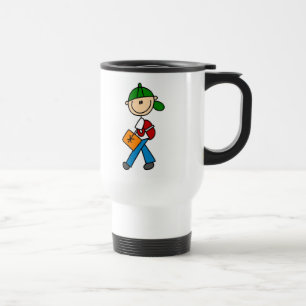 Taza De Viaje Muchacho con la mochila