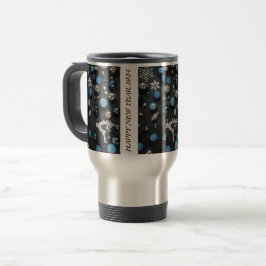 Taza De Viaje Muertes de viajes del Año Nuevo Feliz