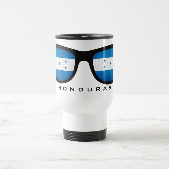 Taza De Viaje Muertes personalizados de Honduras Shades (Centro)