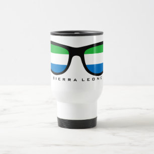 Taza De Viaje Muertes personalizados de Sierra Leona Shades
