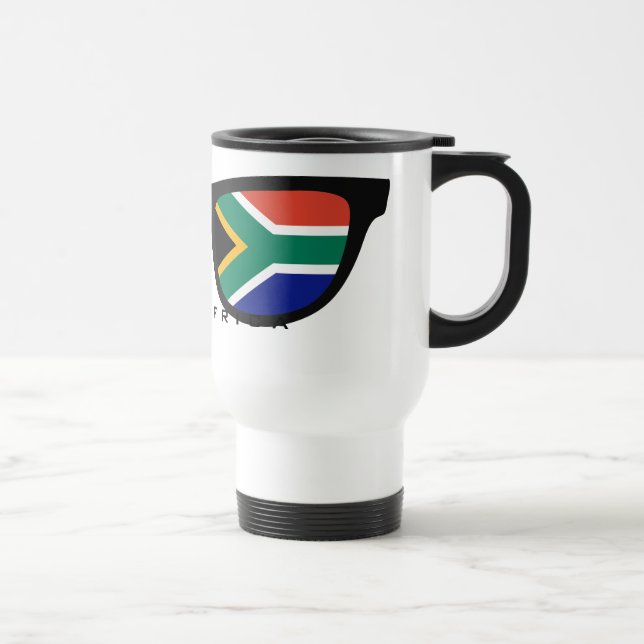 Taza De Viaje Muertes personalizados de South Africa Shades (Derecha)