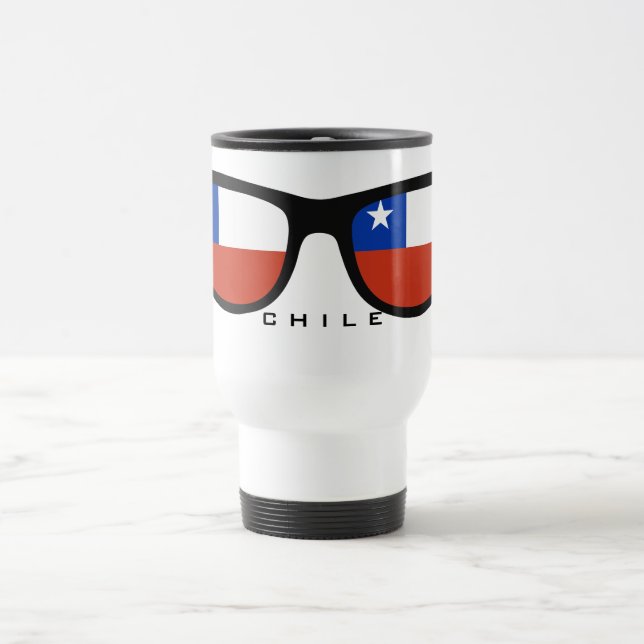 Taza De Viaje Muertes personalizados en Chile Shades (Centro)