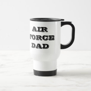 Taza De Viaje Mug Air Force Dad