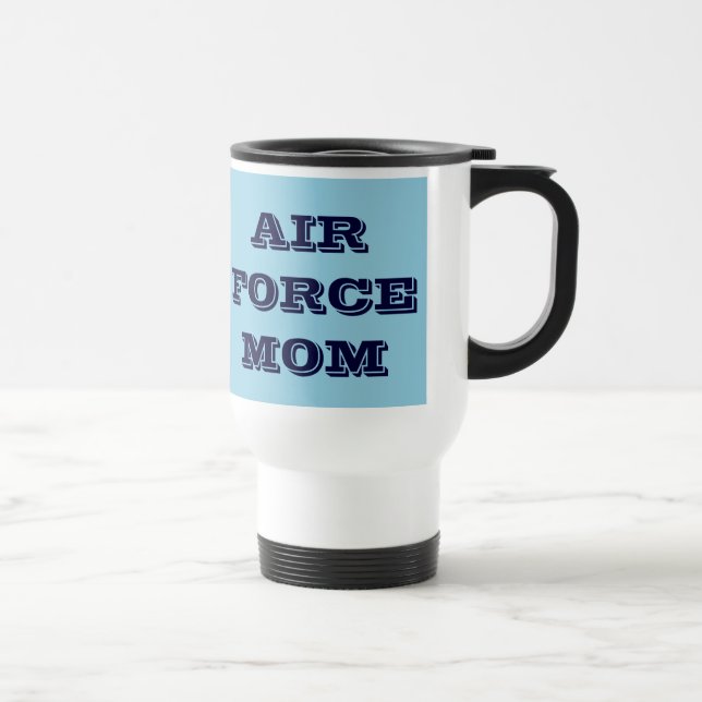 Taza De Viaje Mug Air Force Mom (Derecha)