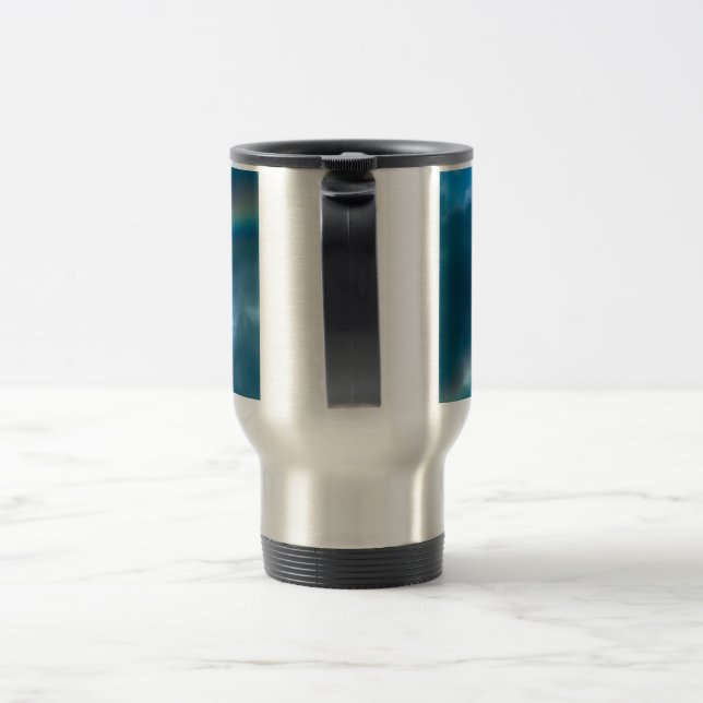 Taza De Viaje Mug "Arcoiris después de la tormenta" (Mango)