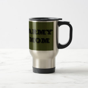 Taza De Viaje Mug Army Mom