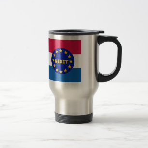 Taza De Viaje Mug Bandera Neerlandesa EU Nexit