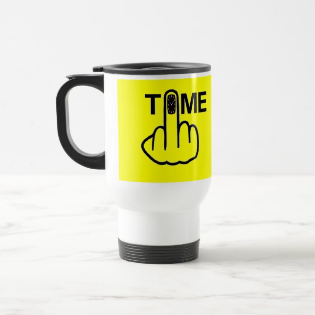 Taza De Viaje Mug Bird Flim Time Flip (Izquierda)