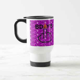 Taza De Viaje Mug Bird Fliping Cumpleaños Flip
