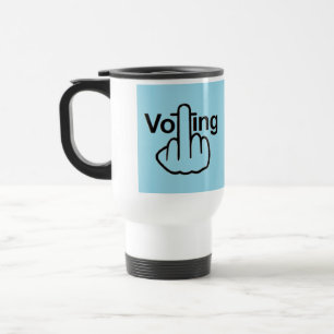 Taza De Viaje Mug Bird Fliping Votación