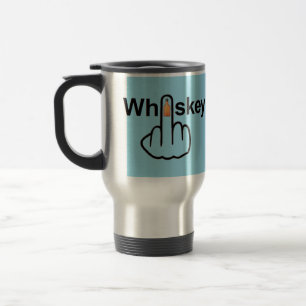 Taza De Viaje Mug Bird Fliping Whiskey Flip