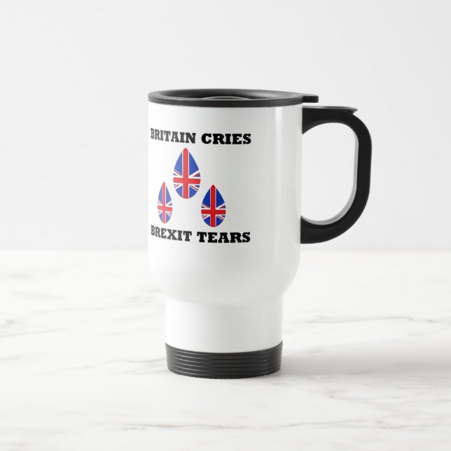 Taza De Viaje Mug Britain Brexit Tears (Derecha)