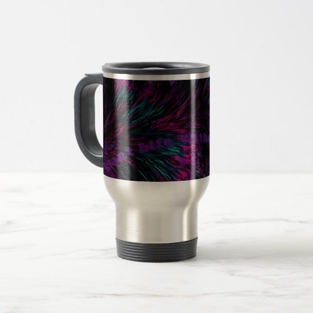Taza De Viaje Mug de amor de viaje/compañero (Anverso izquierdo)