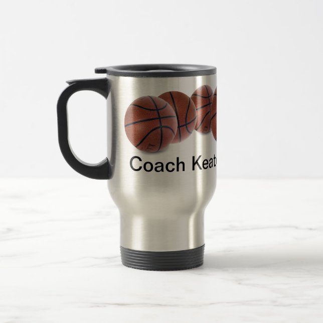 Taza De Viaje Mug de baloncesto por SRF (Izquierda)