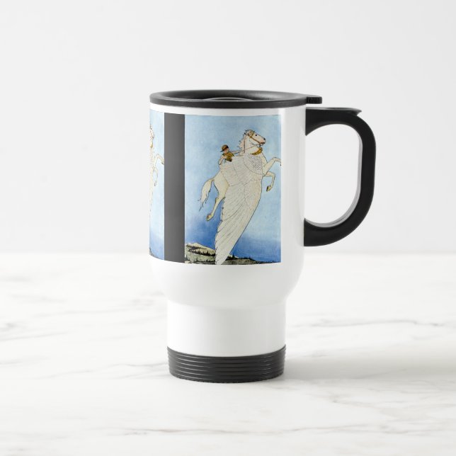 Taza De Viaje Mug de caballo alado (Derecha)