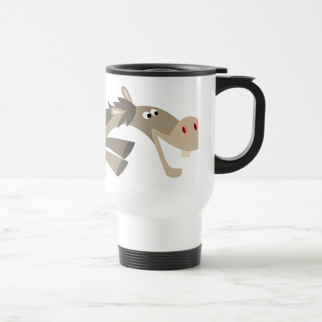 Taza De Viaje Mug De Caballo De Personalizado De Swift (Derecha)