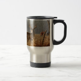 Taza De Viaje Mug. de ciervo térmico