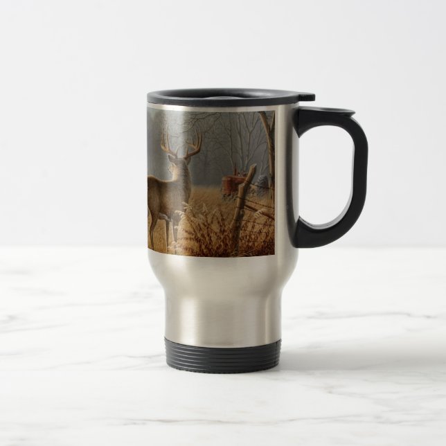 Taza De Viaje Mug. de ciervo térmico (Derecha)