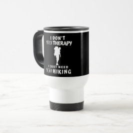 Taza De Viaje Mug de expresión de senderismo