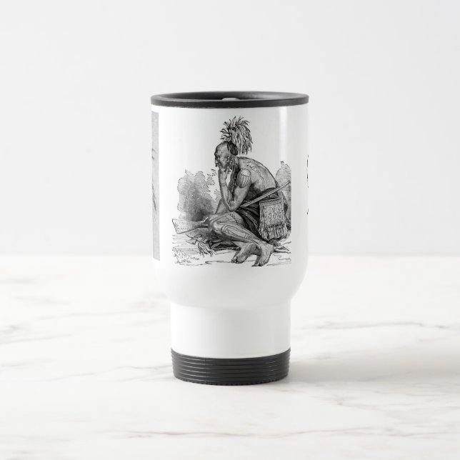 Taza De Viaje Mug de jefes indios (Centro)
