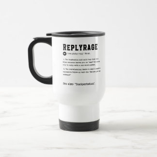 Taza De Viaje Mug de regeneración - Frustración de respuesta de 