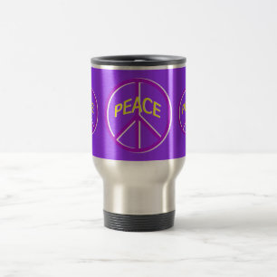 Taza De Viaje Mug de símbolo de paz