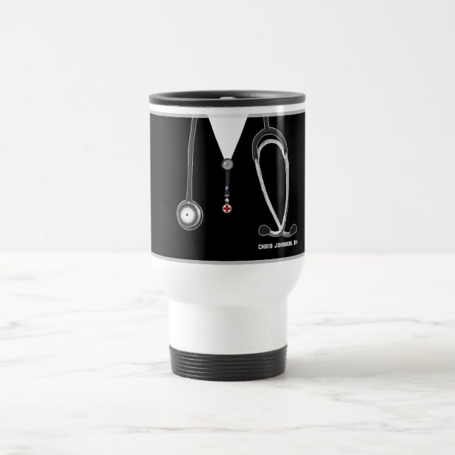 Taza De Viaje Mug de viaje colectivo de enfermeras personalizada (Centro)