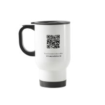 Mug de viaje con código QR