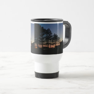 Taza De Viaje Mug de viaje con hermosa foto de la puesta de sol
