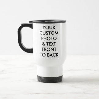 Taza De Viaje MUG DE VIAJE DE FOTOS BLANCAS personalizadas por p
