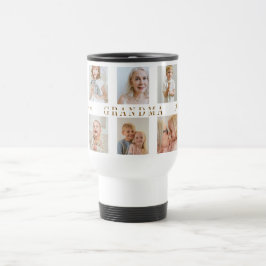 Taza De Viaje Mug de viaje de la abuela personalizada | Fotos pe
