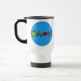 Taza De Viaje Mug de viaje de la vida del profesor - Diseño de l