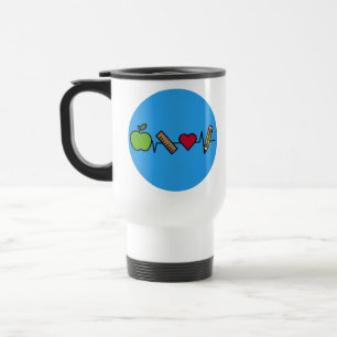 Taza De Viaje Mug de viaje de la vida del profesor - Diseño de l