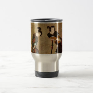 Taza De Viaje Mug de viaje de pareja asiática