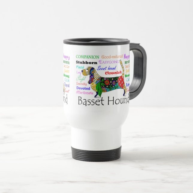 Taza De Viaje Mug de viaje de rasgos básicos (Anverso derecho)