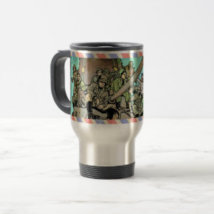 Taza De Viaje Mug. de viaje de Time Grunts