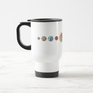 Taza De Viaje Mug de viaje del sistema solar