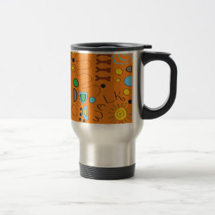 Taza De Viaje Mug de viaje del viajero del bulldog