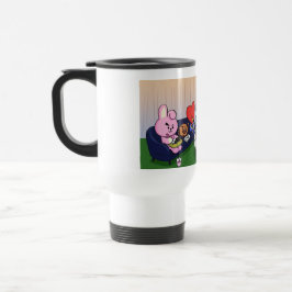 Taza De Viaje Mug de viaje/desplazamiento diario, 15 oz